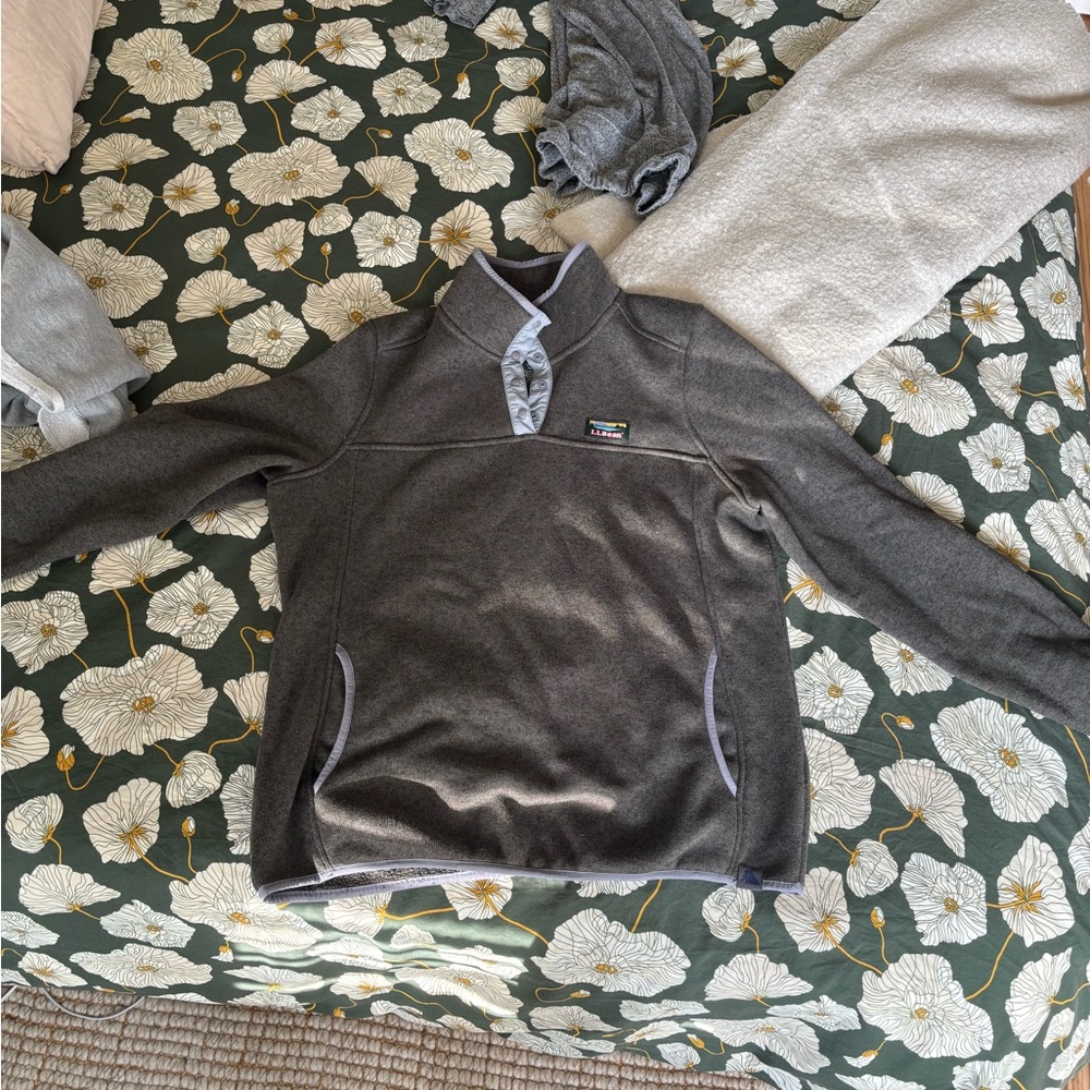 L. L. Bean Gray Pullover